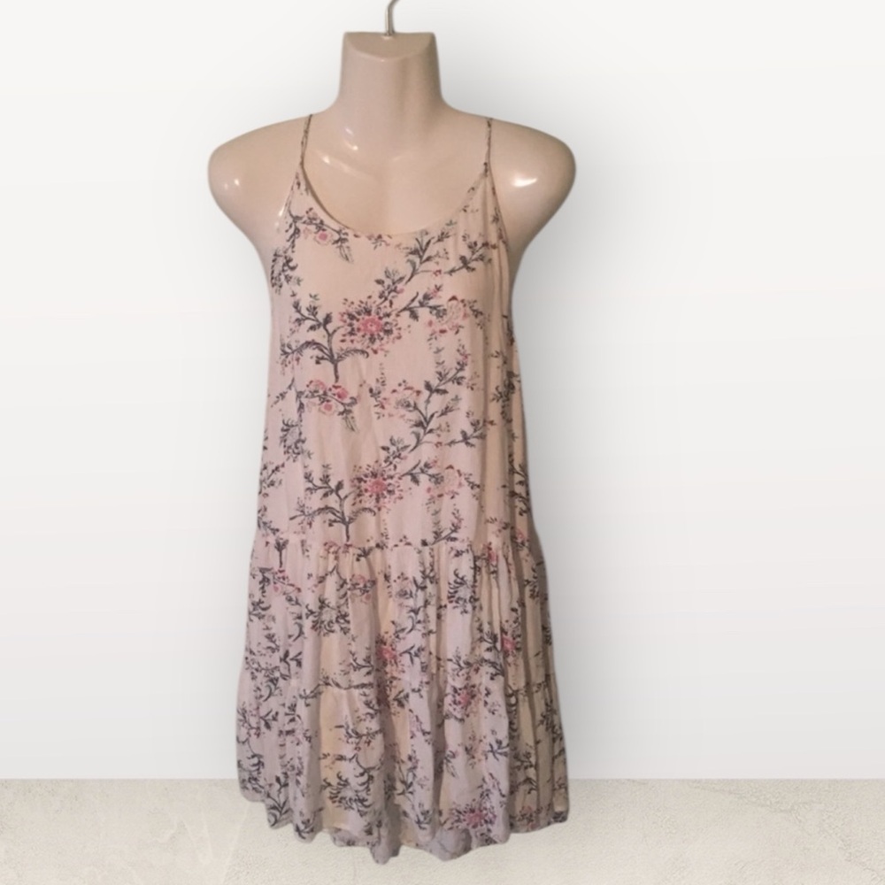 Haute Hippie Chic Floral Flowy Sundress•XL